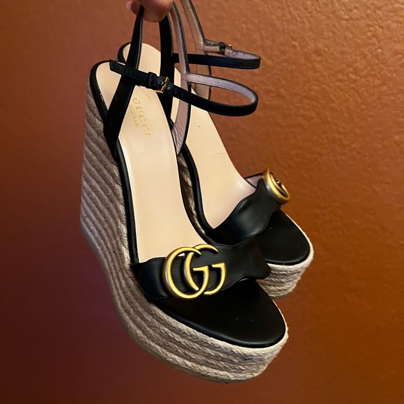 Gucci Leather Platform - Picture 1 of 6